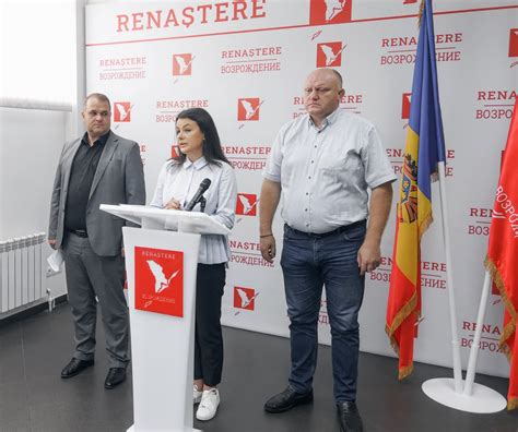 Partidul Renaștere apropiat lui Șor și a anunțat candidatul pentru