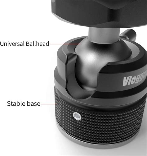 ANDYCINE Vlogger Cold Shoe Adapter With 1 4 Screw Hot Shoe Mount