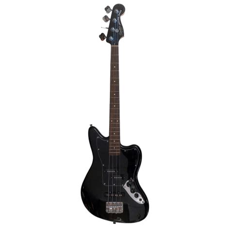 Squier Vintage Modified Jaguar Bass Special Black Pre Owned Steven James Guitars And Amp Centre