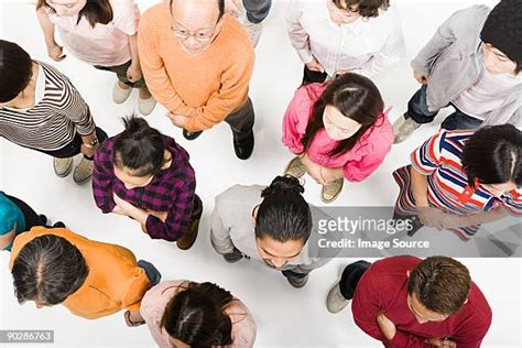 Top View Crowd On White Photos And Premium High Res Pictures Getty Images