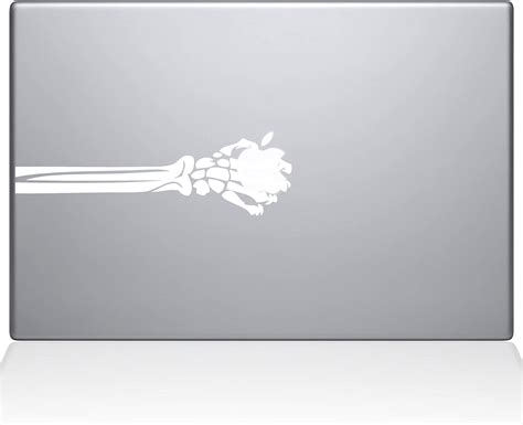 The Decal Guru Adesivo de vinil para MacBook mão esqueleto MacBook