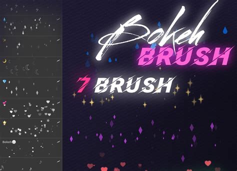 Anime Bokeh Procreate Brushes GraphicsBunker