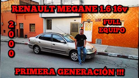 Todo Sobre El RENAULT MEGANE 1 6 16v 2000 MOTOR STOCK YouTube