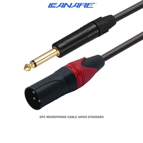 Jual Canare Kabel Audio Jack Canon Xlr Male To Akai Mono Japan