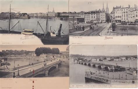 Lot De Cartes Postales Anciennes Postcards Bayonne Pyr N Es