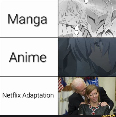 Manga Anime Netflix Adaptation Ifunny