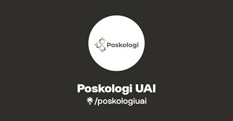 Poskologi UAI Instagram Facebook Linktree