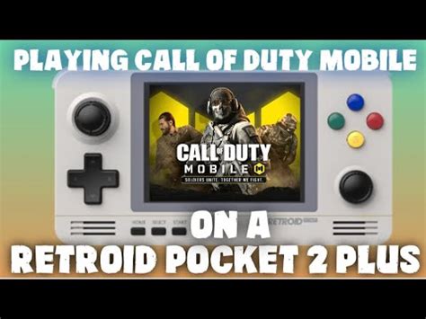 Retroid Pocket 2 Plus Playing Call Of Duty Mobile COD Android