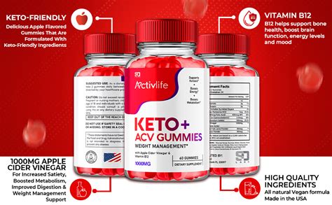 2 Pack Activlife Keto Acv Gummies Activlife Keto Acv Apple Cider Vinegar