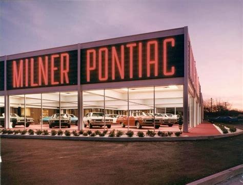 Milner Pontiac Tulsa Ok 1965 Pontiac Car Dealership Dealership