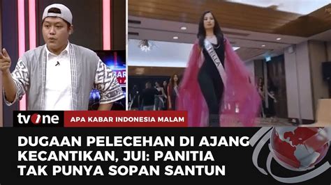 Heboh Dugaan Pelecehan Seksual Finalis Miss Universe AKIM TvOne