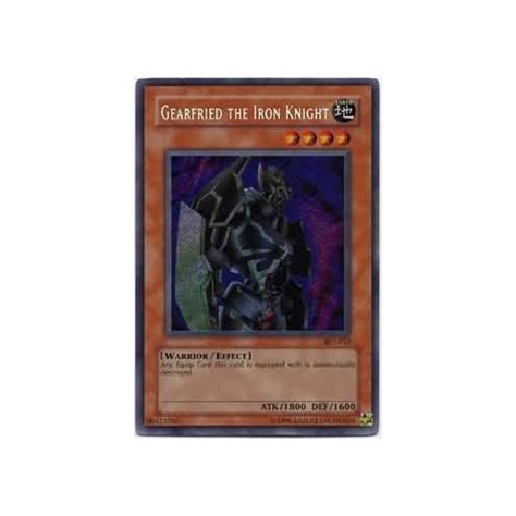 Yu Gi Oh Gearfried The Iron Knight BPT 012 Secret Rare