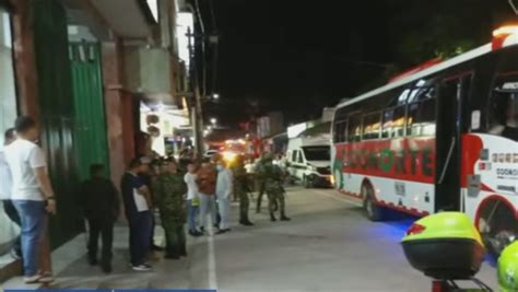 Masacre En Antioquia Cuatro Personas Fueron Asesinados En Un Bus Que