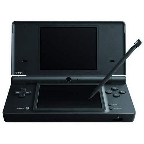 Restored Nintendo DSi Matte Black Handheld With Memory Card