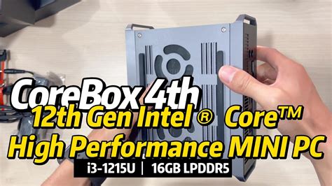 Chuwi Corebox Th Intel Core Th Gen I U High Performance Mini