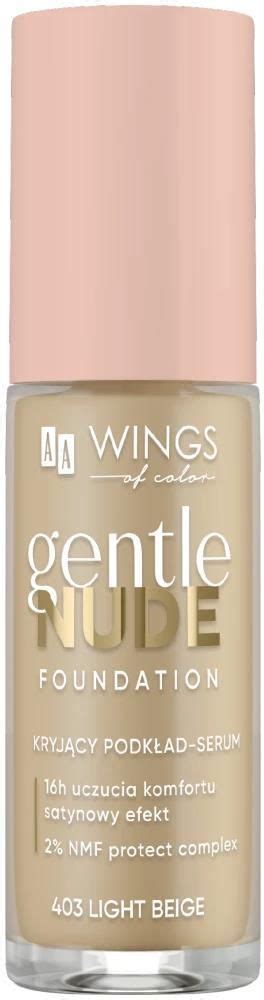 Aa Wings Of Color Gentle Nude Foundation Kryj Cy Podk Ad Serum