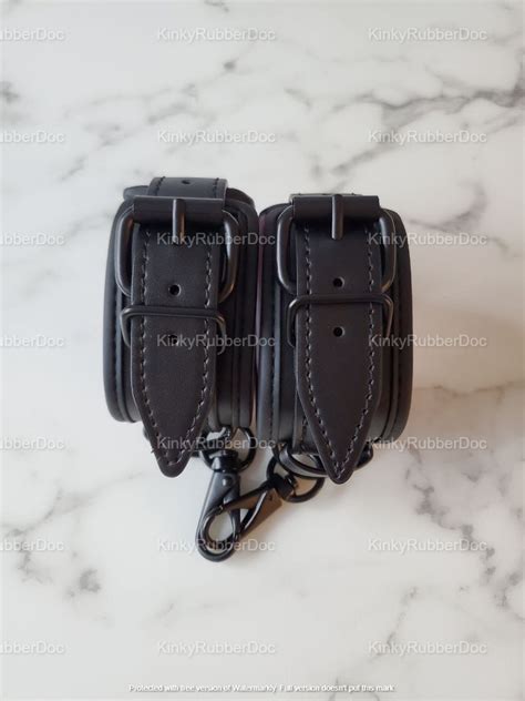 Erotic Neoprene Handcuffs BDSM Bondage Gay Sex Role Play Etsy