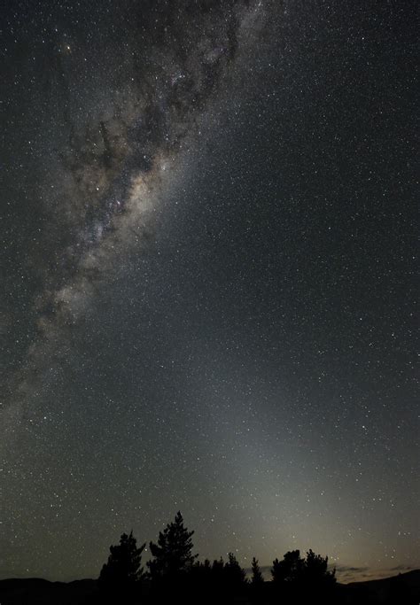 Zodiacal Light And Milky Way Still Slowly Going Through Ol Flickr