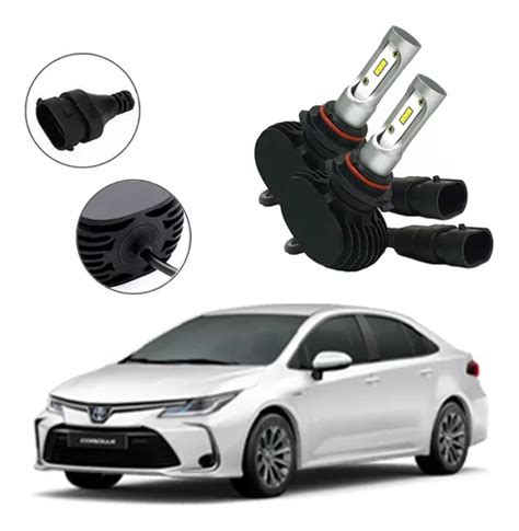 Kit L Mpadas Ultra Led Farol Alto Toyota Corolla Frete Gr Tis