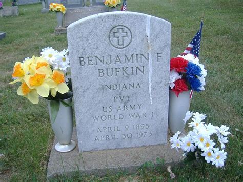 Pvt Benjamin Franklin Bufkin Sr 1895 1973 Find A Grave Memorial