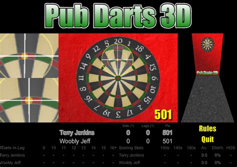 Pub Darts 3D - Play Online on Flash Museum 🕹️