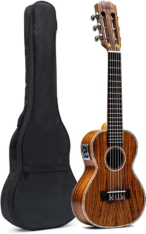 Batking Guitalele 28 In Akustik 6 Dizeleri Elektrik Gitar Ukulele Mini