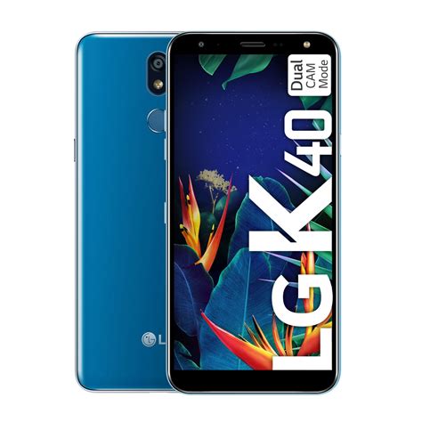 LG K40 Dual CAM Mode 2GB 32GB Azul móvil libre LG La Tienda en Casa