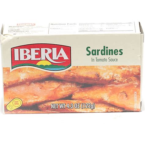 Iberia Sardines In Tomato Sauce Hispanic Foodtown