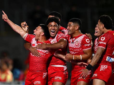 NRL Pacific Championship Tonga Win 25 24 Over New Zealand Kiwis To Set