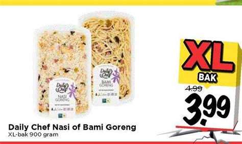 Daily Chef Nasi Of Bami Goreng Aanbieding Bij Vomar Folders Nl