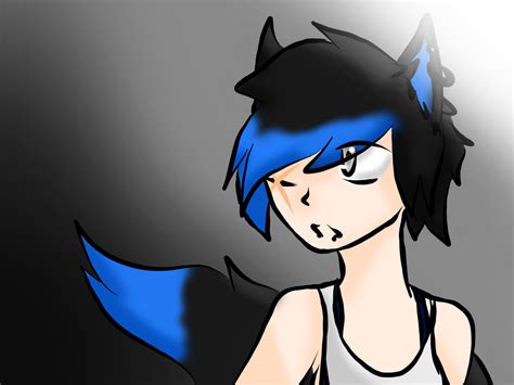 Emo Werewolf Girl by RedDarkSilence46 on DeviantArt