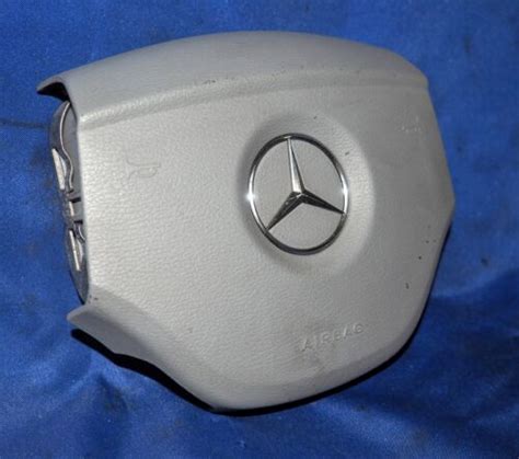 Mercedes W164 X164 R251 R GL ML Class Steering Wheel Air Bag OEM Gray