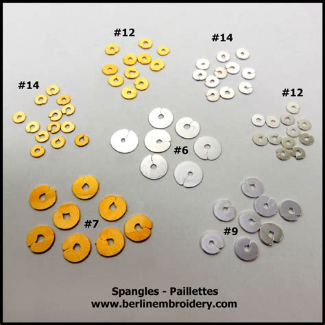 Spangles (Paillettes) – Berlin Embroidery Designs