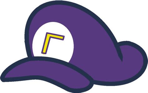 Waluigis Hat Gorro De Mario Bros Png Free Transparent Png Download