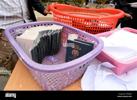 Kabul Afghanistan 22nd Sep 2015 Afghan Passports At A Passport Office In Kabul Afghanistan