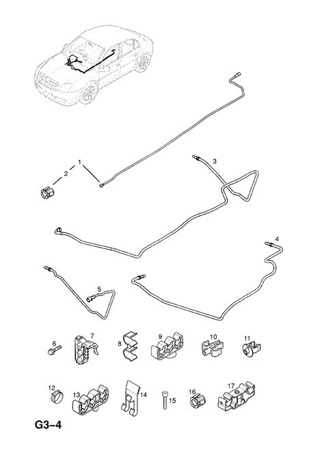 Opel Vectra C Fuel Pipes And Fittings Contd Opel Epc Online