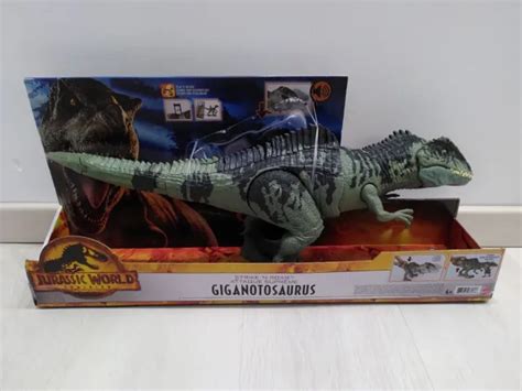 Mattel Jurassic World Dominion Strike N Roar Giganotosaurus Gyc