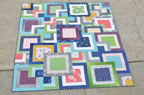 Moda Bake Shop Simply Style Stacked Squares Quilt Might Make A Fun