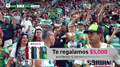 Gol Anota Para Santos Laguna Duv N Vergara Tudn Liga Mx Tudn