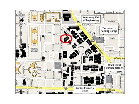 Purdue West Lafayette Campus Map - Map