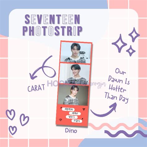 Jual Ready Seventeen Our Dawn Is Hotter Than Day Photostrip Kpop