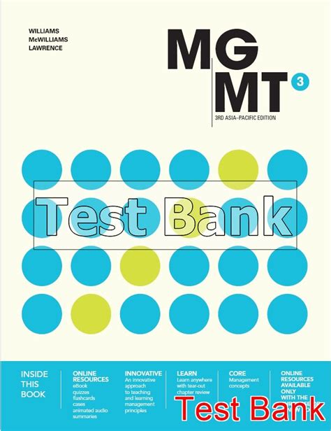 MGMT Asia Pacific 3rd Edition Williams Test Bank