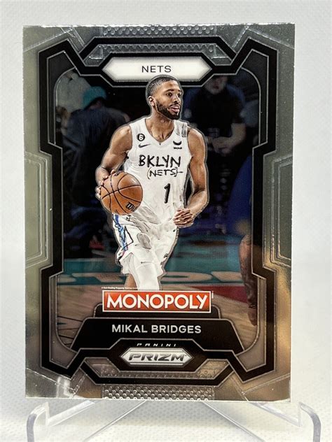 2023 24 Panini Prizm Monopoly Mikal Bridges Brooklyn Nets 10 QTY EBay