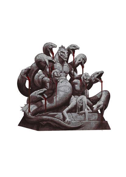 Filler spot colour - dagon statue - RPG Stock Art - Dean Spencer Art ...