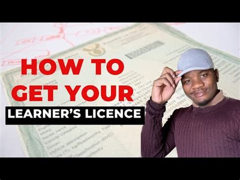 learners licence  south africa youtube