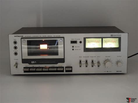 Vintage Hitachi D 550r Stereo Cassette Tape Deck New Belts Installed For Sale Uk Audio Mart