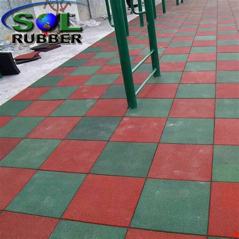 Safety Outdoor Interlock Playground Rubber Flooring Tile Buy Rubber