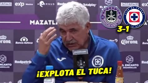 DECLARACIONES DEL TUCA FERRETTI TRAS LA DERROTA CONTRA MAZATLAN 3 1