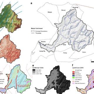 Catchment And Regional Setting Maps Including A Location Map Of The