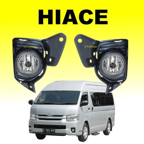 Jual Foglamp Toyota Hiace Fog Lamp Lampu Kabut